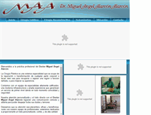 Tablet Screenshot of dr-alarcon.com